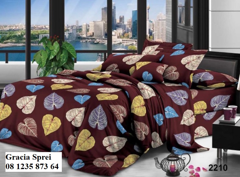 <p>Sprei Disperse Taro&nbsp;merek Nathania kualita